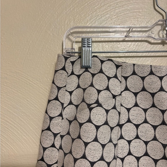 J. Crew Black and White Geometric Mini Skirt - Picture 6 of 8